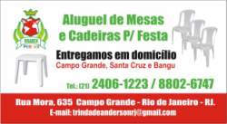 Aluguel de Mesas em campo grande ,Itaguai,Piranema 21 77544269